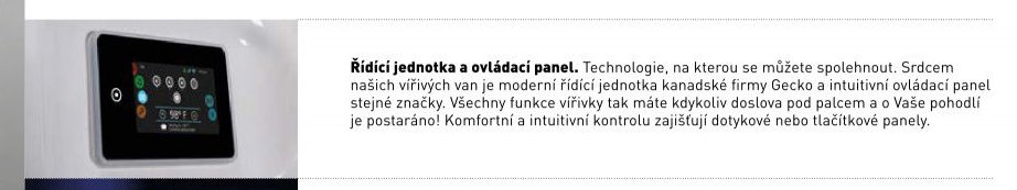Řídící jednotka a ovládací panel