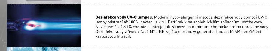 Dezinfekce vody UV-C lampou
