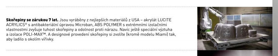 Skořepiny se zárukou 7 let