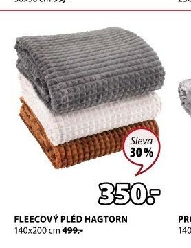 FLEECOVÝ PLÉD HAGTORN