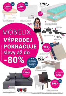 akční leták Möbelix 6.7.2020-19.7.2020