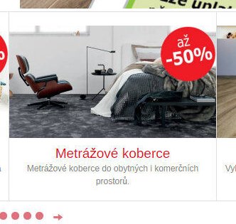 Metrážové koberce