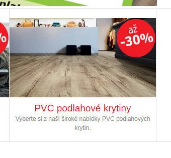 PVC podlahové krytiny