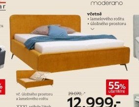 Čalouněná postel