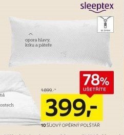 Šíjový opěrný polštář