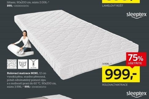 Rolovací matrace MINI