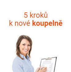 5 kroků k nové koupelně