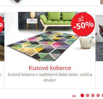 Kusové koberce