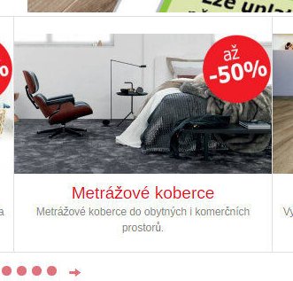 Metrážové koberce
