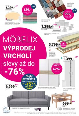 akční leták Möbelix 20.7.2020-2.8.2020