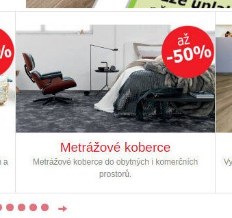 Metrážové koberce