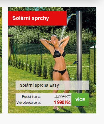 Solární sprcha Easy