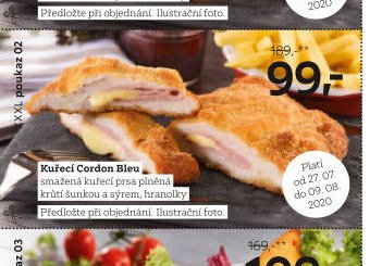 Kuřecí Cordon Bleu