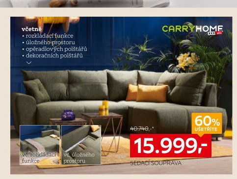 Sedací souprava Carryhome