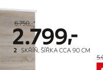 2 SKŘÍŇ, ŠÍŘKA CCA 90 CM