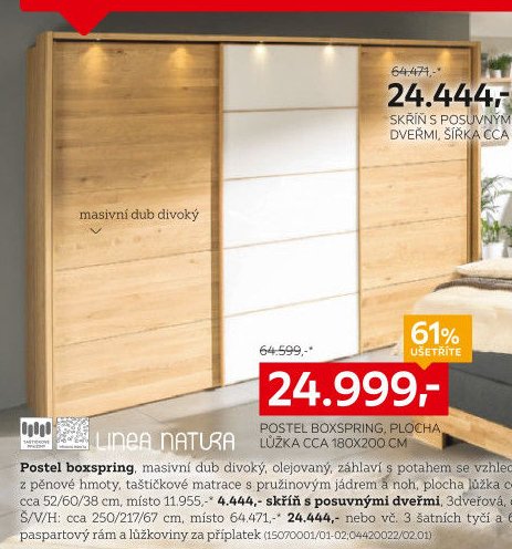 Skříň s posuvnými dveřmi