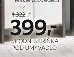 SPODNÍ SKŘÍŇKA POD UMYVADLO