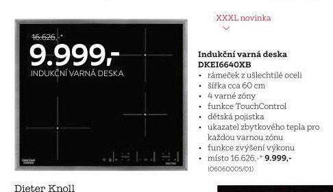 Indukční varná deska DKEI6640XB