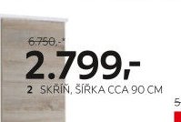 2 SKŘÍŇ, ŠÍŘKA CCA 90 CM