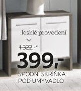 SPODNÍ SKŘÍŇKA POD UMYVADLO
