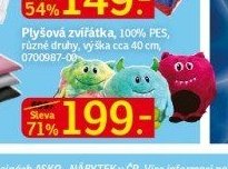 Plyšová zvířátka