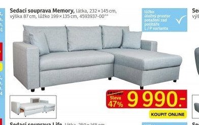 Sedací souprava Memory
