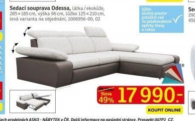 Sedací souprava Odessa