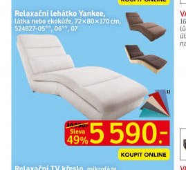 Relaxační lehátko YANKEE