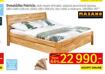Dvoulůžko Patricie