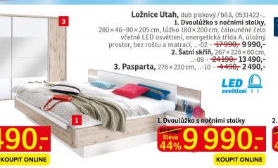 Ložnice Utah