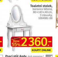Toaletní stolek