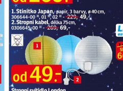 Stínítko Japan