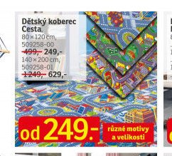Dětský koberec Cesta