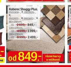 Koberec Shaggy Plus
