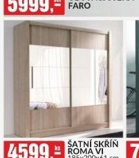 ŠATNÍ SKŘÍŇ ROMA VI