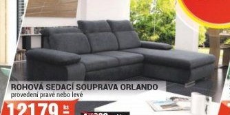 ROHOVÁ SEDACÍ SOUPRAVA ORLANDO