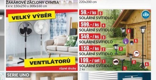 Solární svítidlo