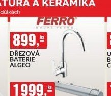 DŘEZOVÁ BATERIE ALGEO