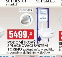 PODOMÍTKOVÝ SPLACHOVACÍ SYSTÉM TORINO