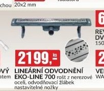LINEÁRNÍ ODVODNĚNÍ EKO-LINE 700
