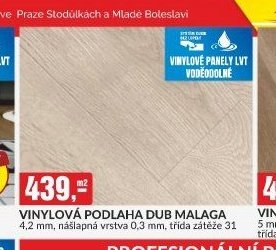 VINYLOVÁ PODLAHA DUB MALAGA