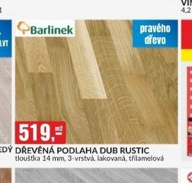 DŘEVĚNÁ PODLAHA DUB RUSTIC