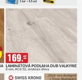 LAMINÁTOVÁ PODLAHA DUB VALKYRIE