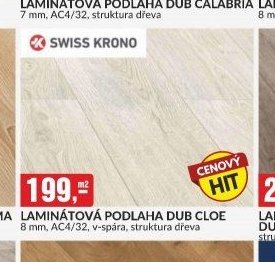 LAMINÁTOVÁ PODLAHA DUB CLOE