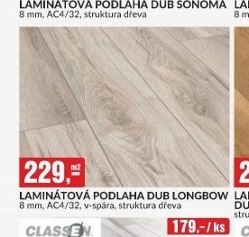 LAMINÁTOVÁ PODLAHA DUB LONGBOW