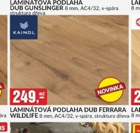 LAMINÁTOVÁ PODLAHA DUB FERRARA WILDLIFE
