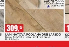 LAMINÁTOVÁ PODLAHA DUB LAREDO