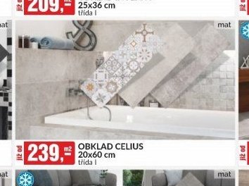 OBKLAD CELIUS 20x60 cm