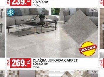 DLAŽBA LEFKADA CARPET 60x60 cm