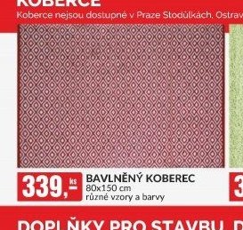 BAVLNĚNÝ KOBEREC 80x150 cm